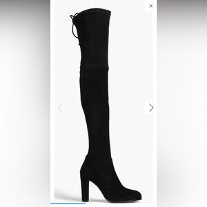 Stuart Weitzman Hiline Over The Knee Thigh High Suede Boot